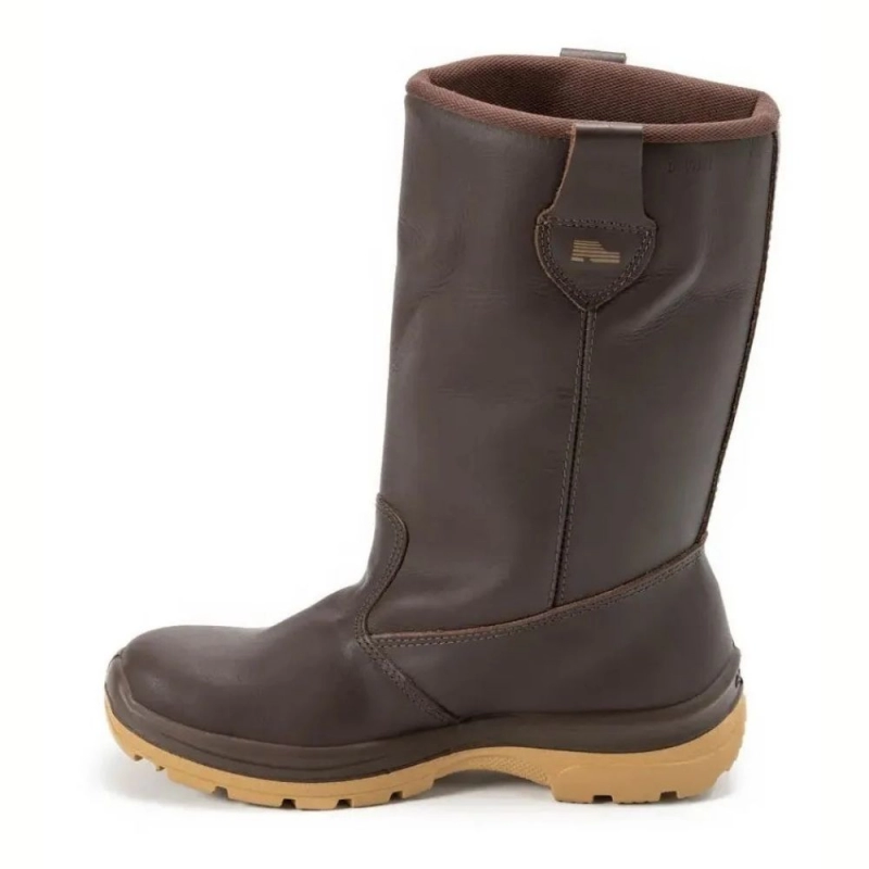 Bota 3910 BORIS con Puntera de Acero Marron